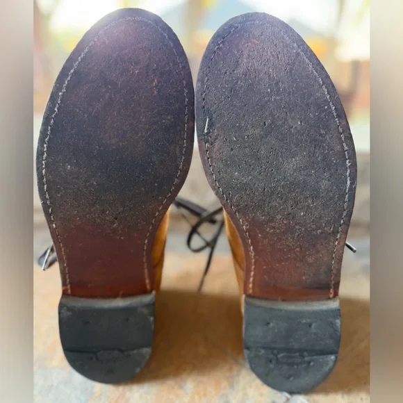 Wolverine 1000 Mile Boots Men’s 10.5D Brown Suede Lace Up USA Made - Picture 9 of 13